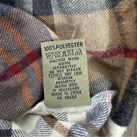 Spoon Jeans Brown Plaid Button Down Jacket Womens Size 1X - Picture 4 of 6